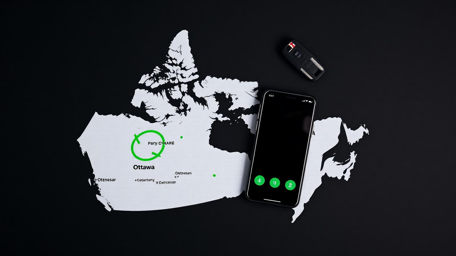 ShareMyRide arrive à Gatineau et Ottawa